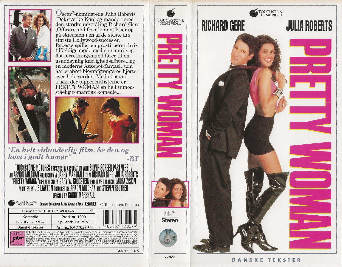 Pretty Woman  VHS Egmont Film 1990