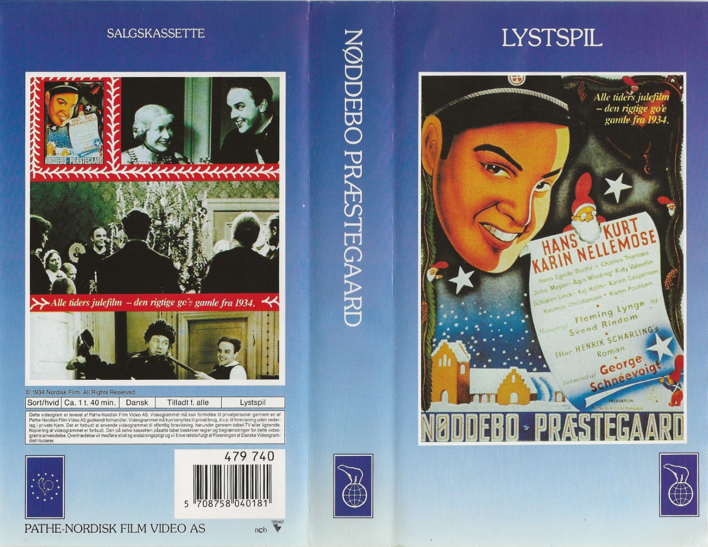 Nøddebo Præstegaard  VHS Nordisk Film 1934