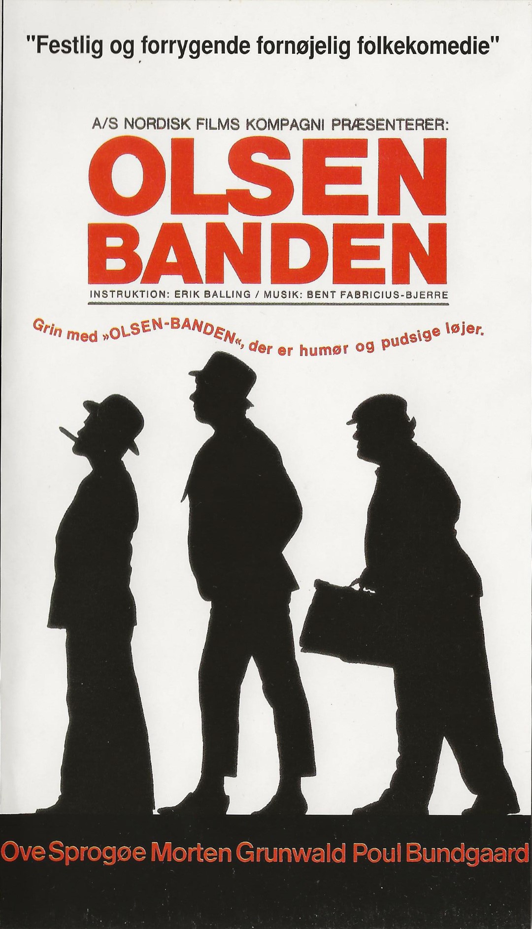 Olsen Banden  VHS Nordisk Film 1994