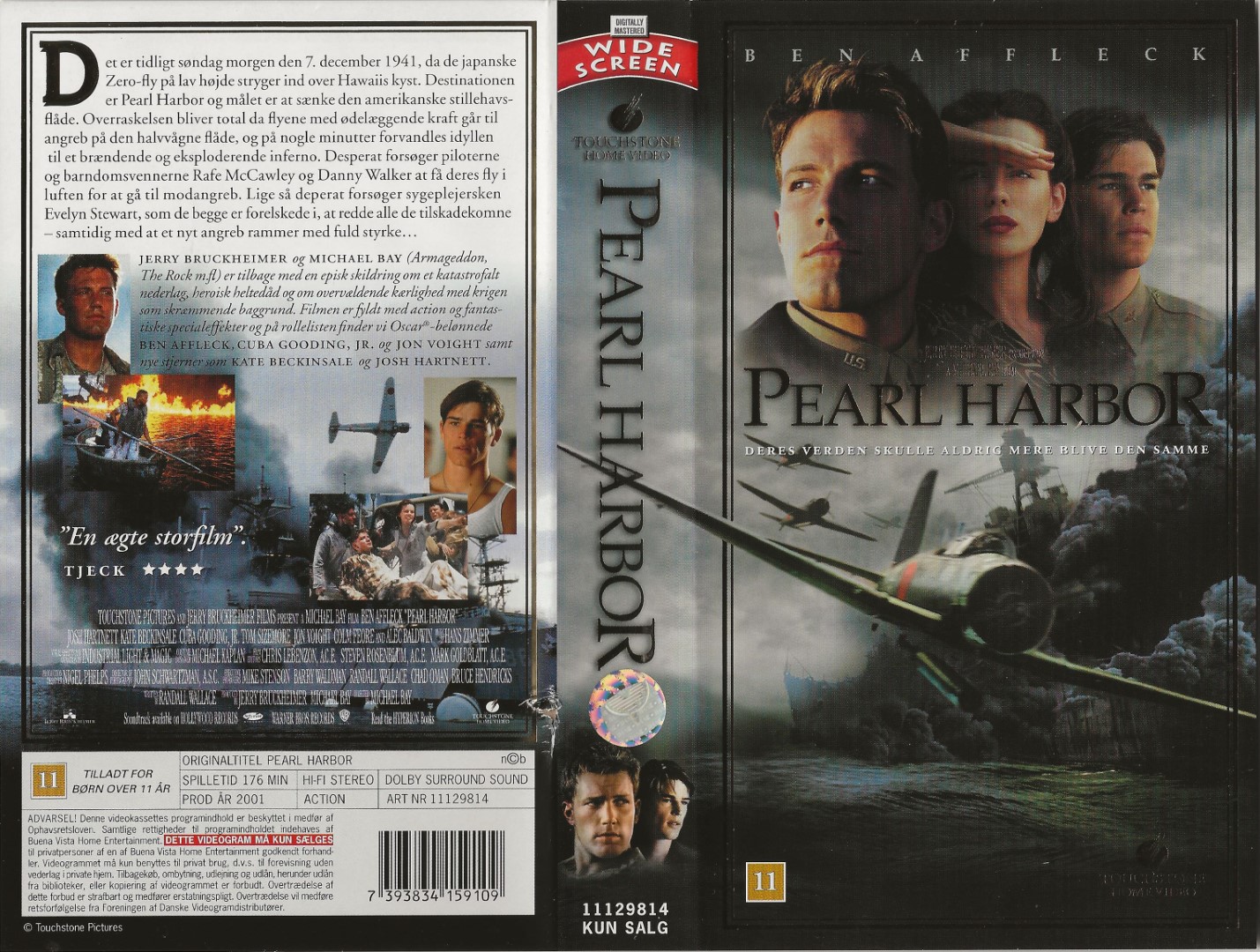 Pearl Harbor  VHS Buena Vista Home Entertainment 2001