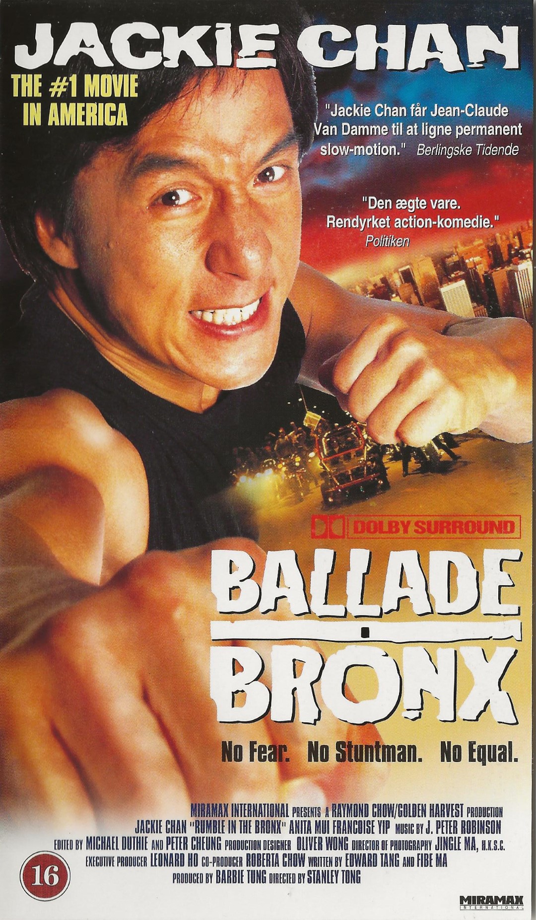 Ballade i Bronx <p>Org.titel: Rumble in the Bronx</p> VHS Scanbox 1996