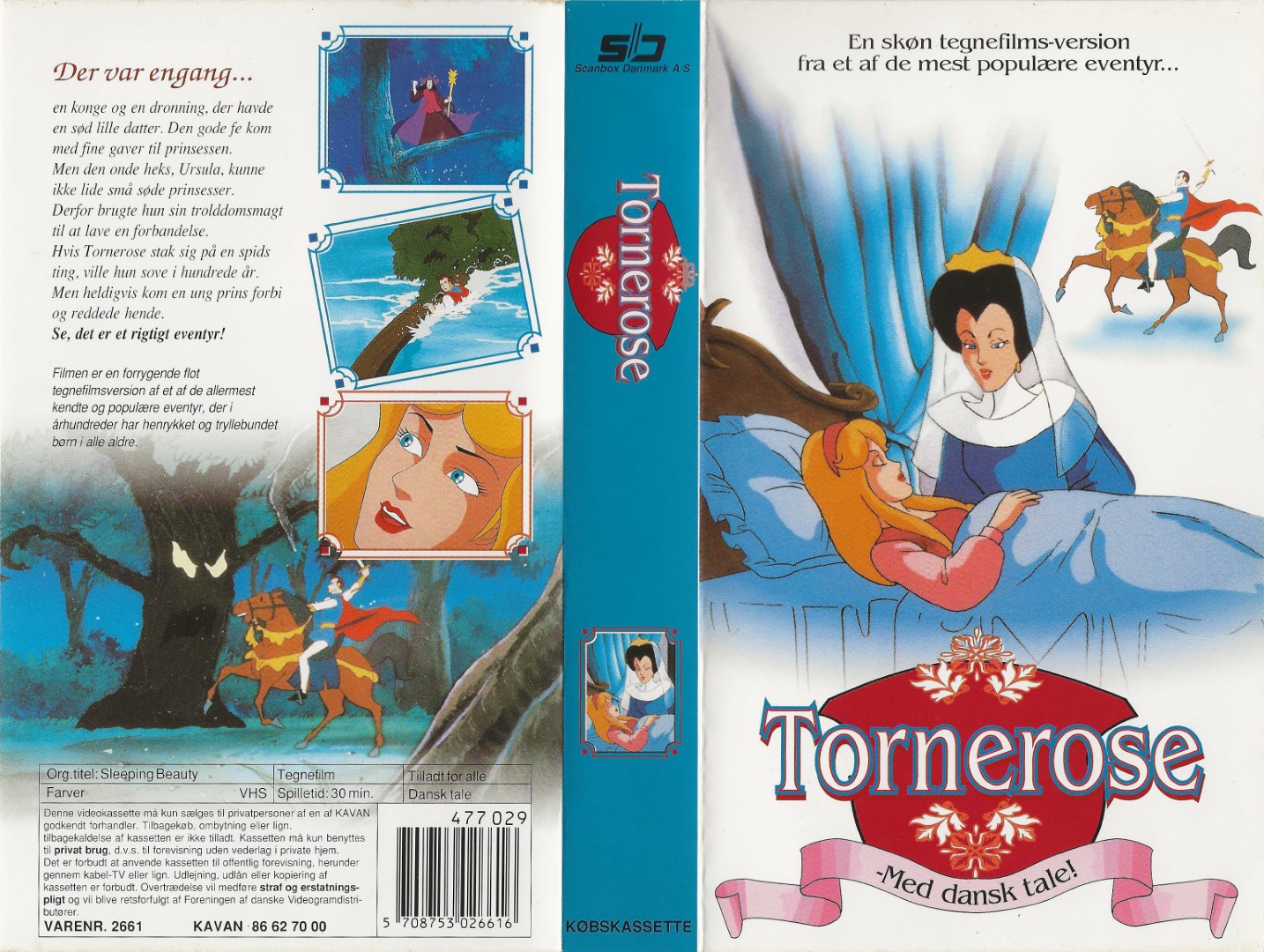 Tornerose <p>Org.titel: Sleeping Beauty</p> VHS Kavan 0