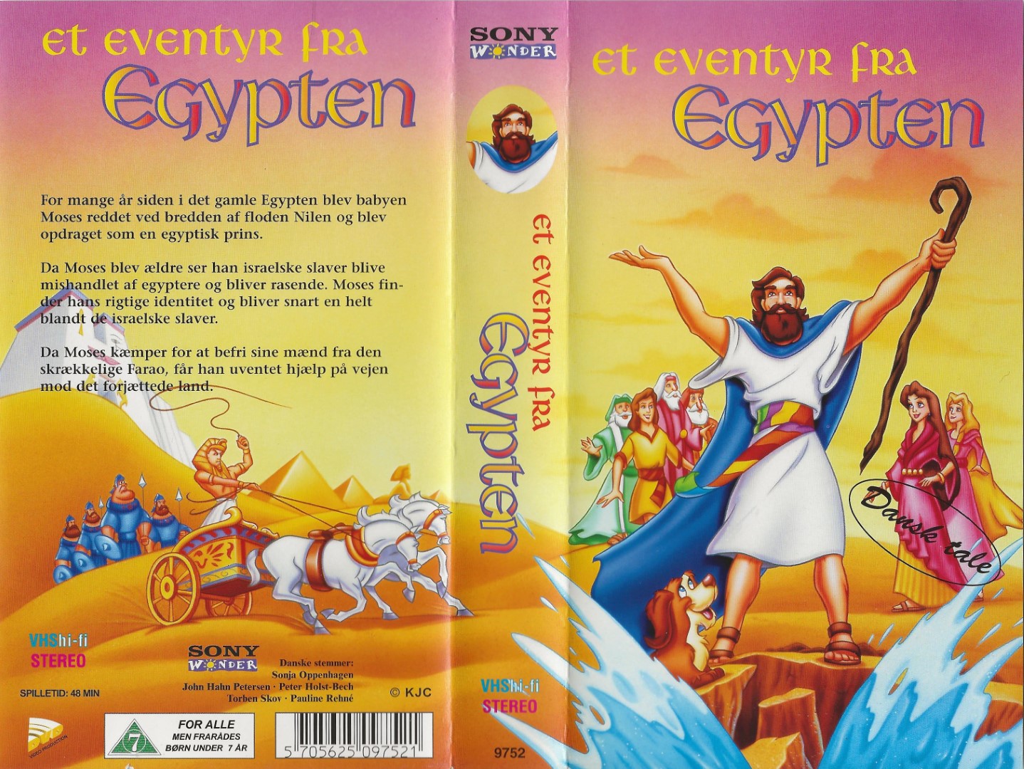 Et eventyr fra Egypten <p>Org.titel: A Tale of Egypt</p> VHS DVD - Dansk Video Distribution A/S 0