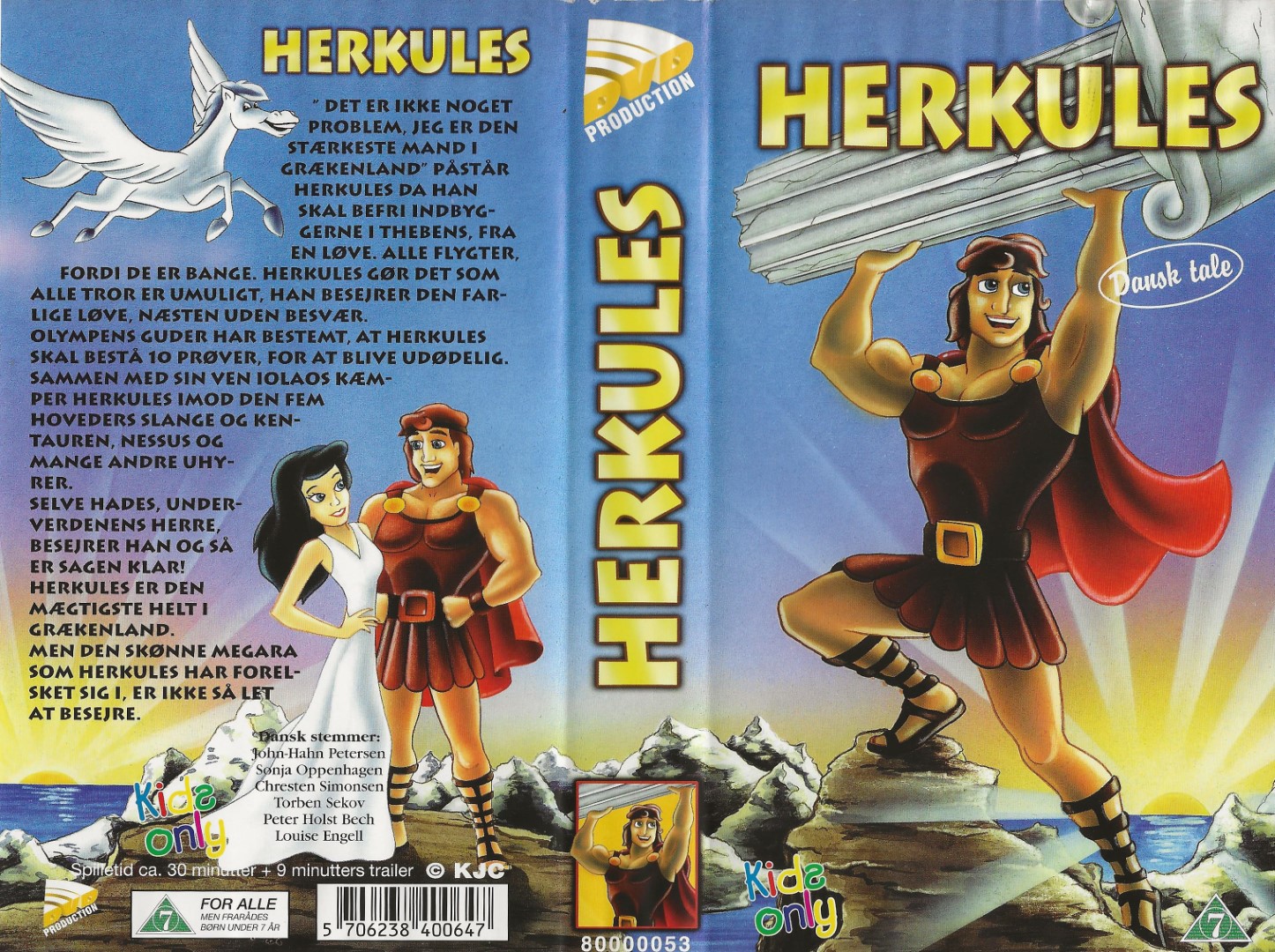 Herkules  VHS DVD - Dansk Video Distribution A/S 0
