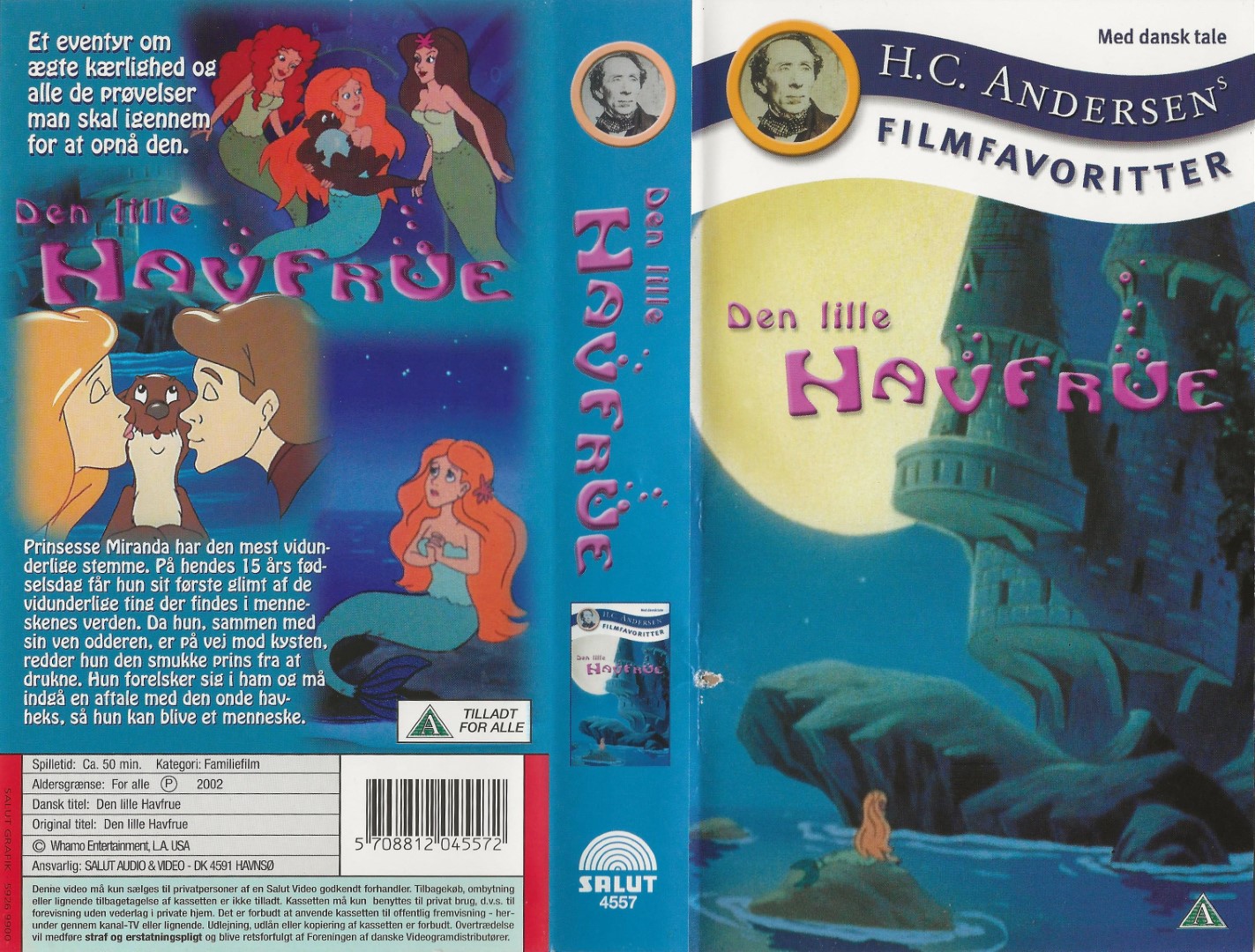 Den lille Havfrue  VHS Salut 2002