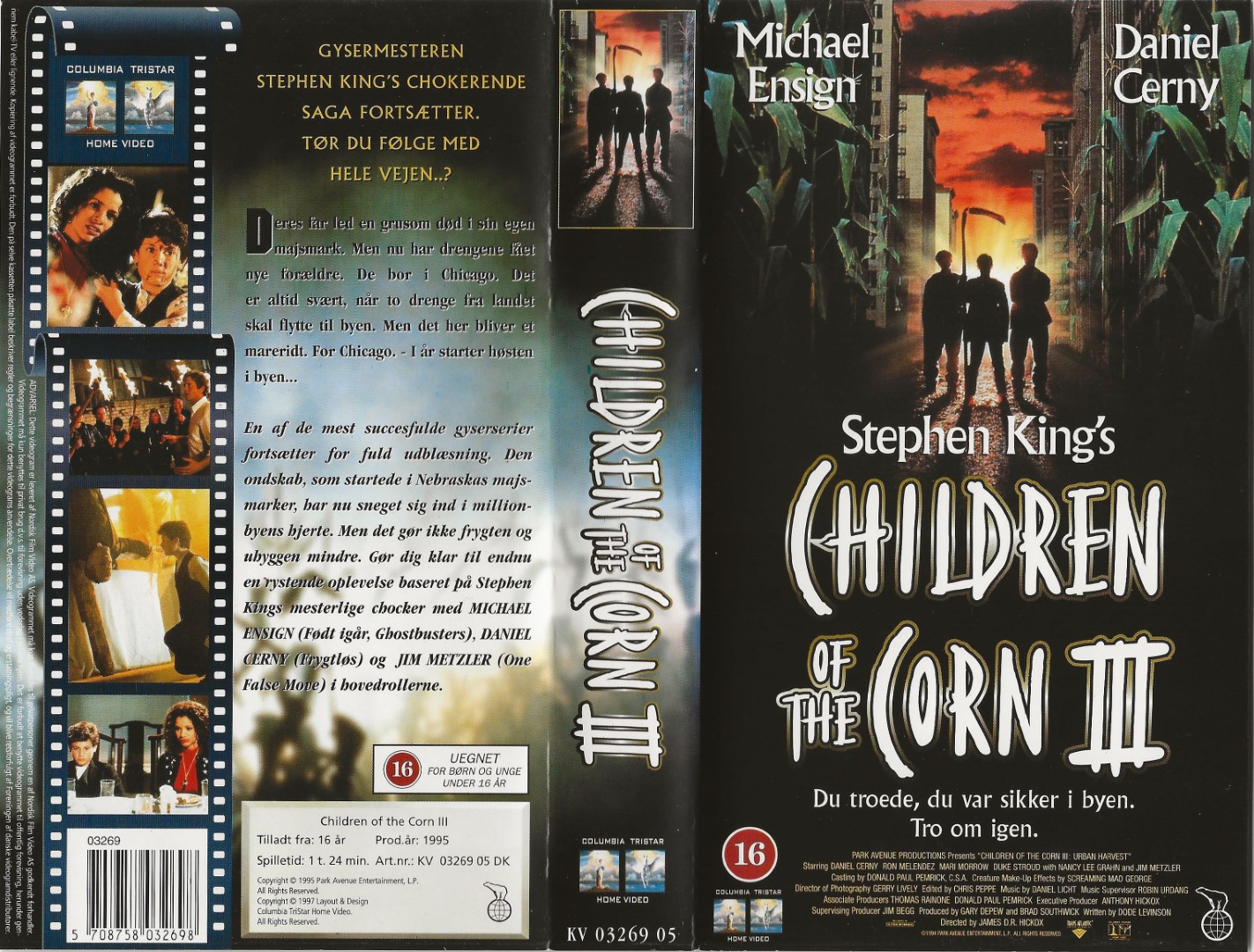 Children of the Corn III <p>Org.titel: Children of the Corn III: Urban Harvest</p> VHS Columbia TriStar Home Video 1997