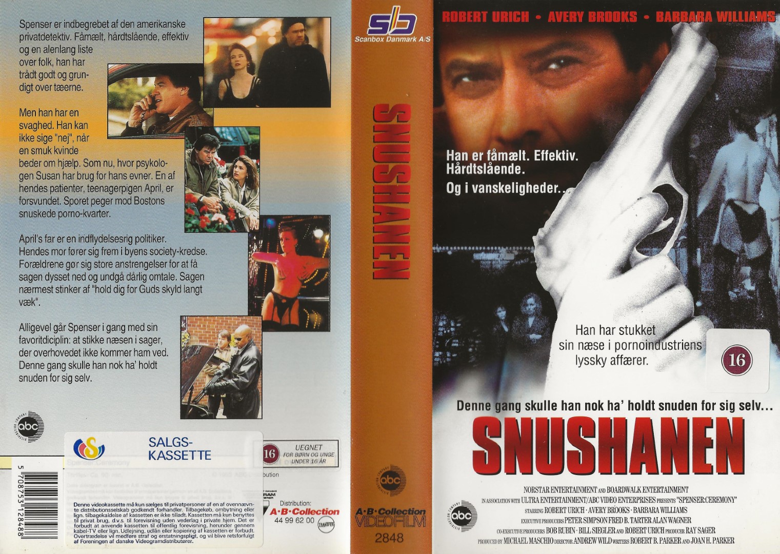 Snushanen <p>Org.titel: Spenser: Ceremony</p> VHS A-B-Collection 1993
