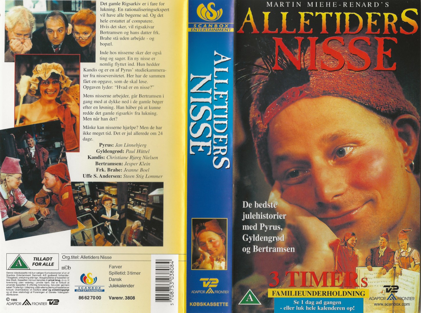 Alletiders Nisse  VHS Kavan 1995