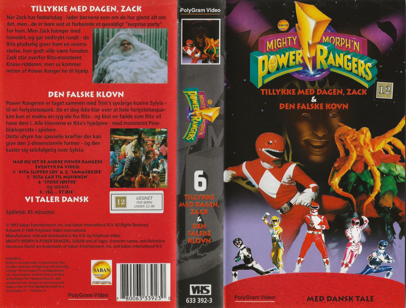 Mighty Morph'n Power Rangers (6) - 
