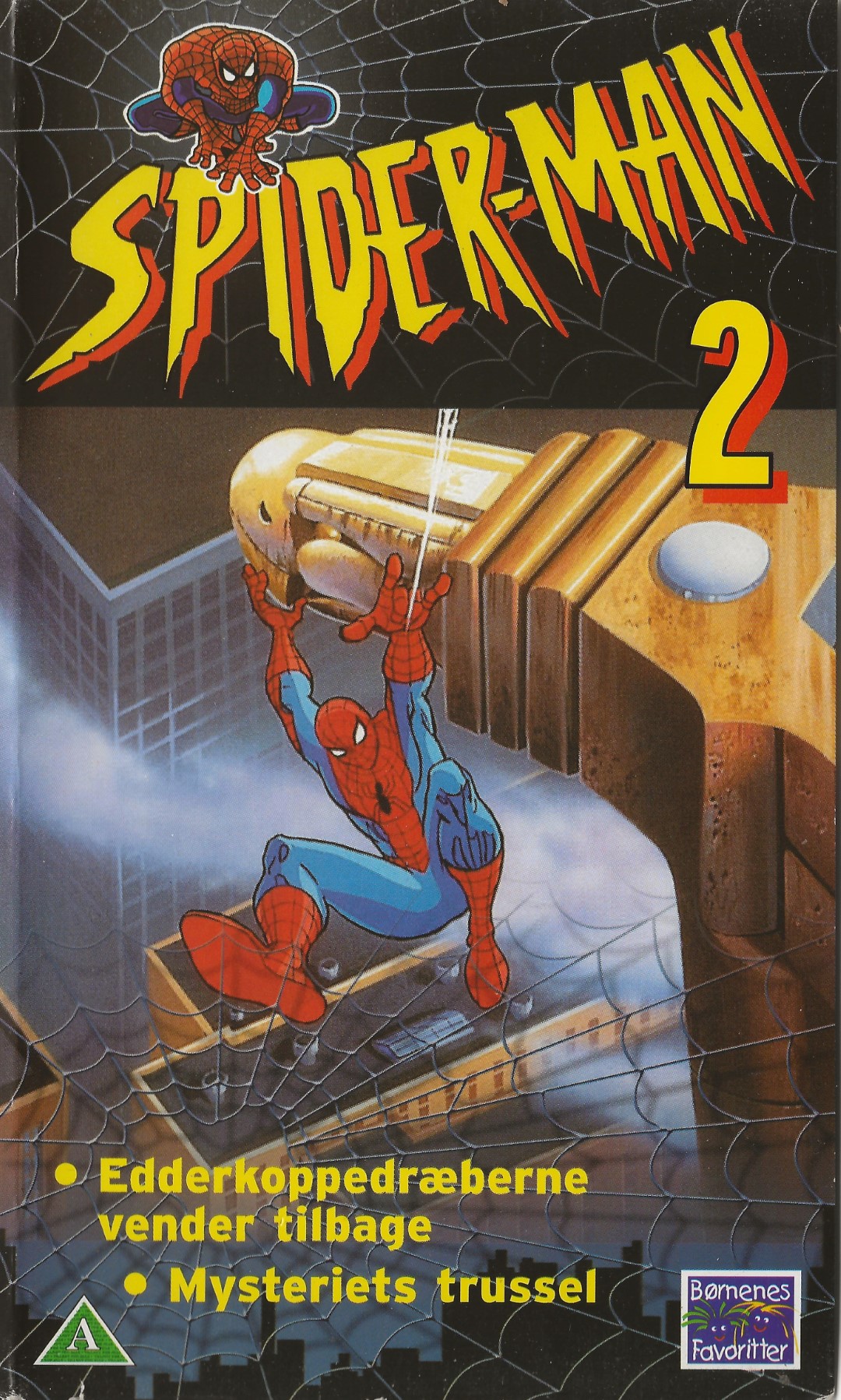 Spider-Man (2) <p>Org.titel: Spider-Man - The Animated Series</p> VHS Børnenes Favoritter 1995