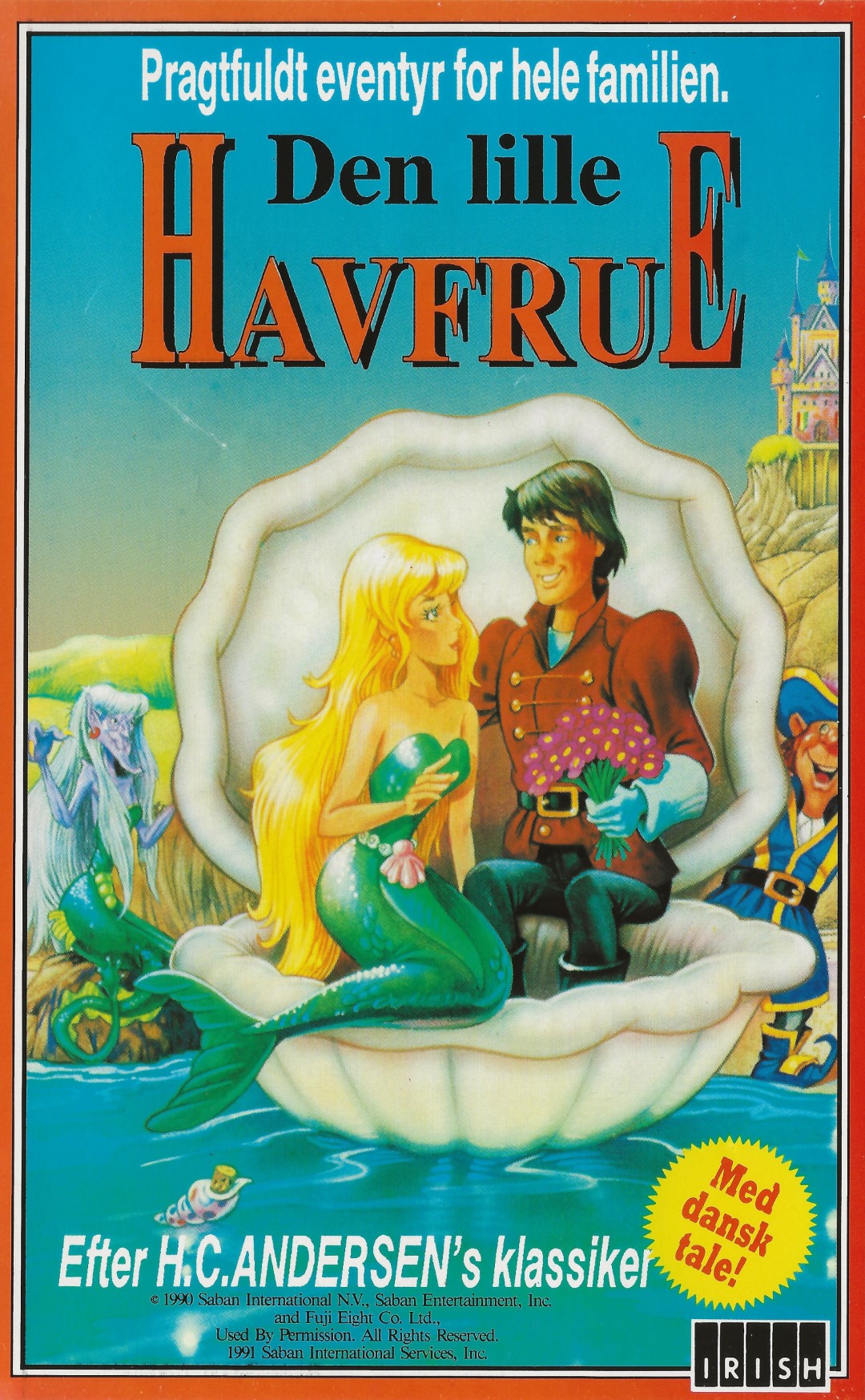 Den lille Havfrue <p>Org.titel: Saban's Adventures of the Little Mermaid</p> VHS Irish 1990