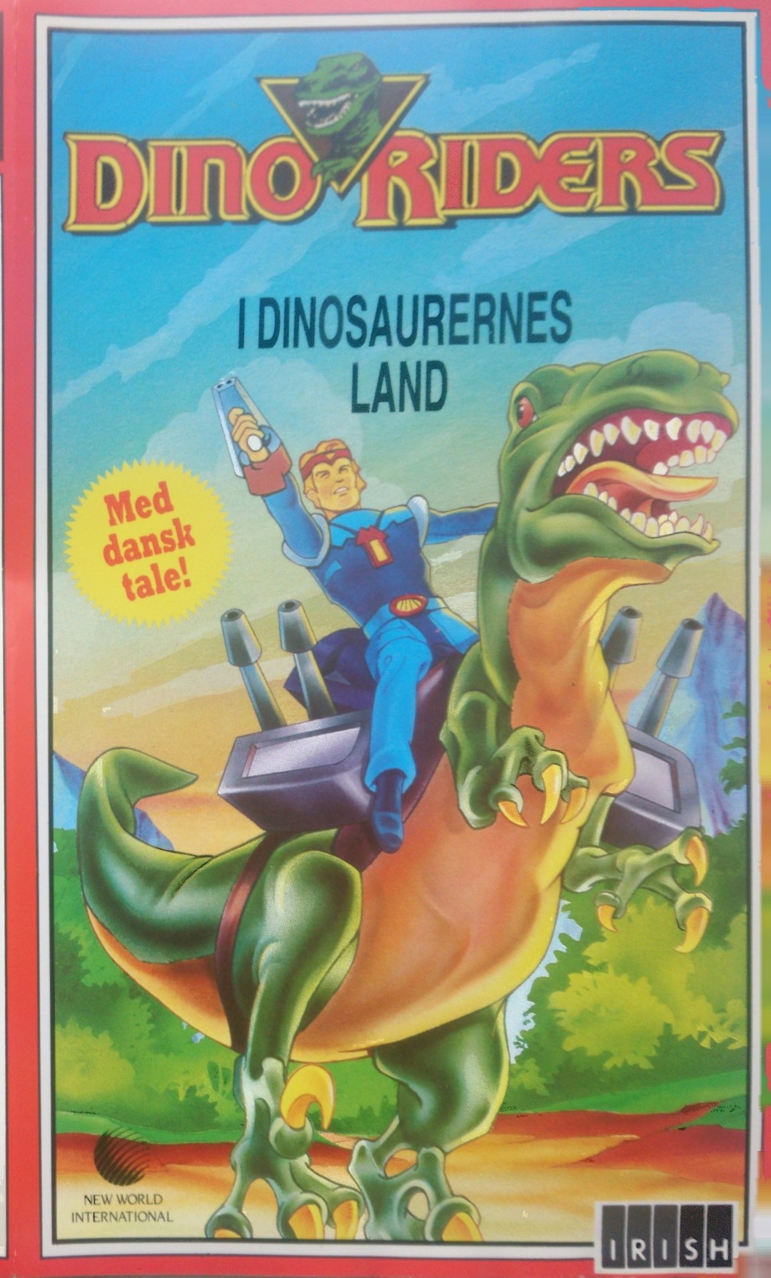 Dino Riders - I dinosaurernes land <p>Org.titel: Dino Riders</p> VHS Irish 1988