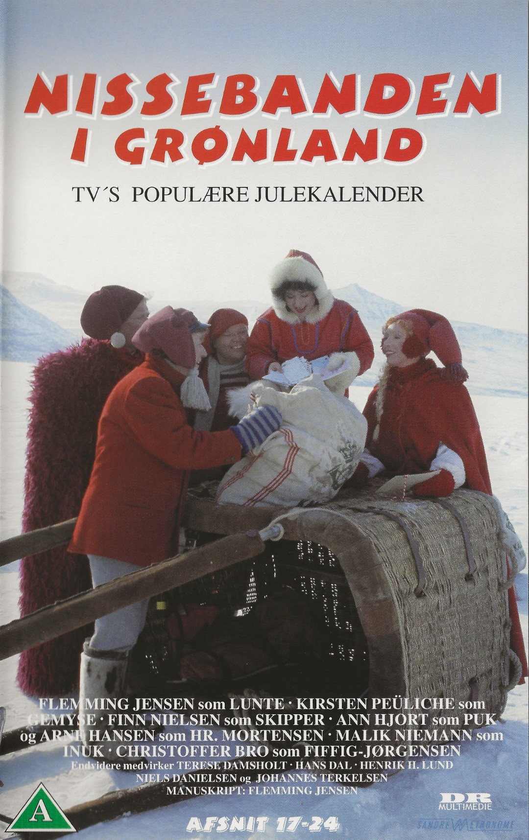 Nissebanden i Grønland - Afsnit 17-24  VHS Sandrew Metronome 2001