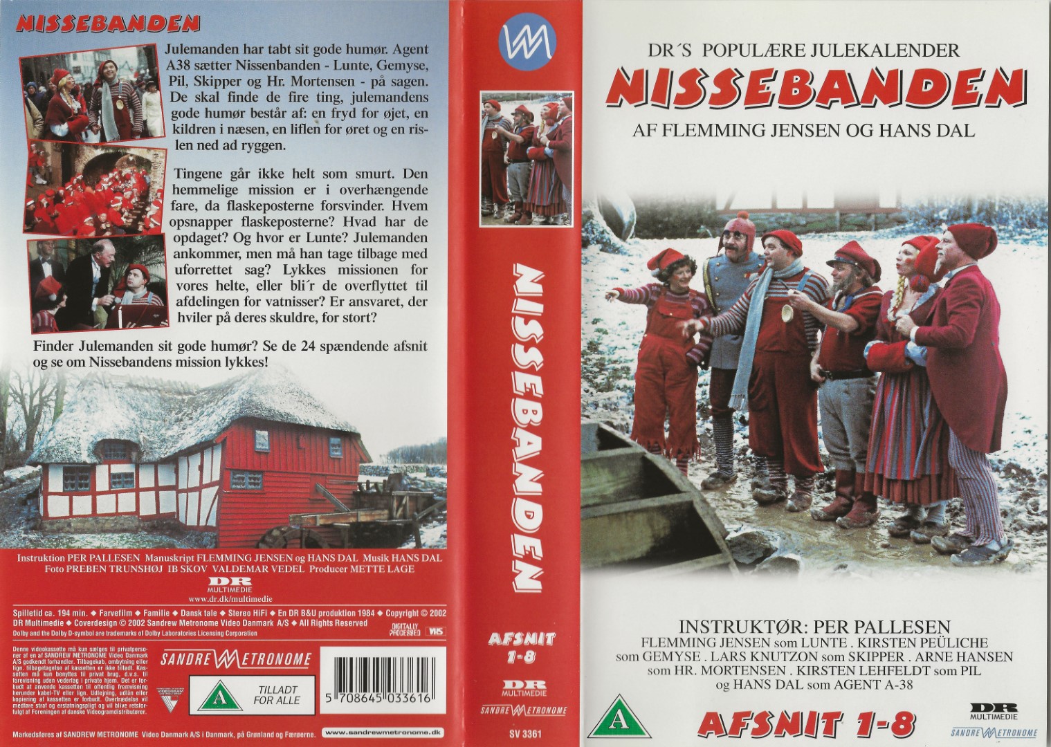 Nissebanden - Afsnit 1-8  VHS Sandrew Metronome 2002