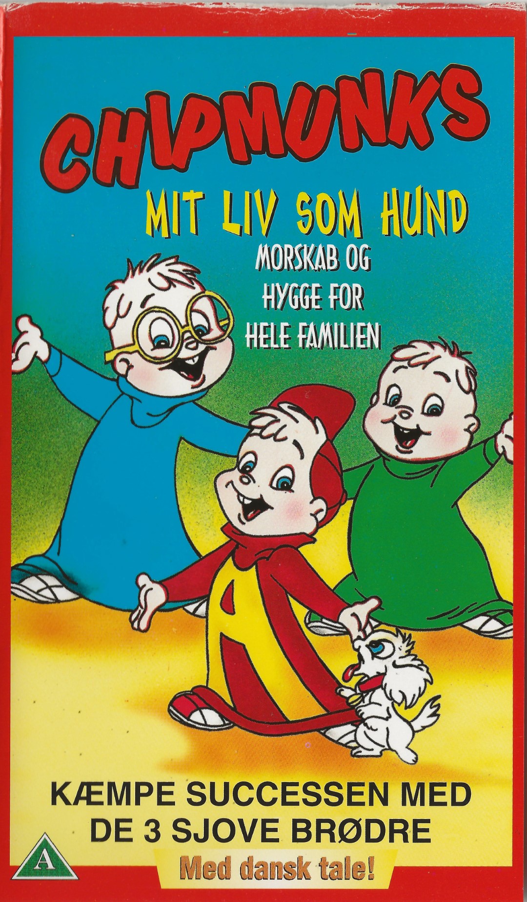 Chipmunks - Mit liv som hund <p>Org.titel: The Chipmunks</p> VHS Filmlab 1990