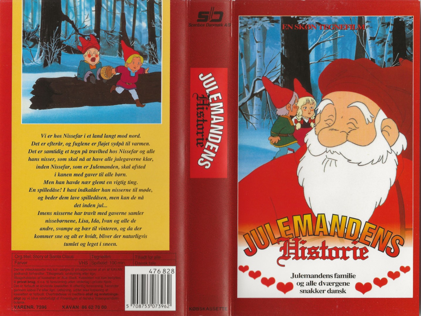 Julemandens historie <p>Org.titel: Noeli</p> VHS Kavan 1986