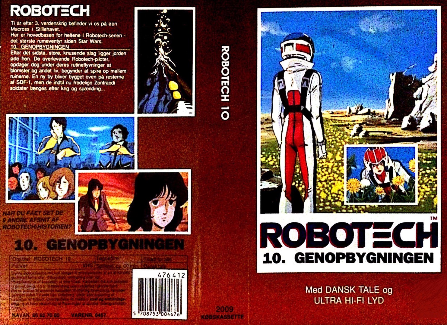 Robotech 10 <p>Org.titel: Robotech: Machross Saga</p> VHS Kavan 1985