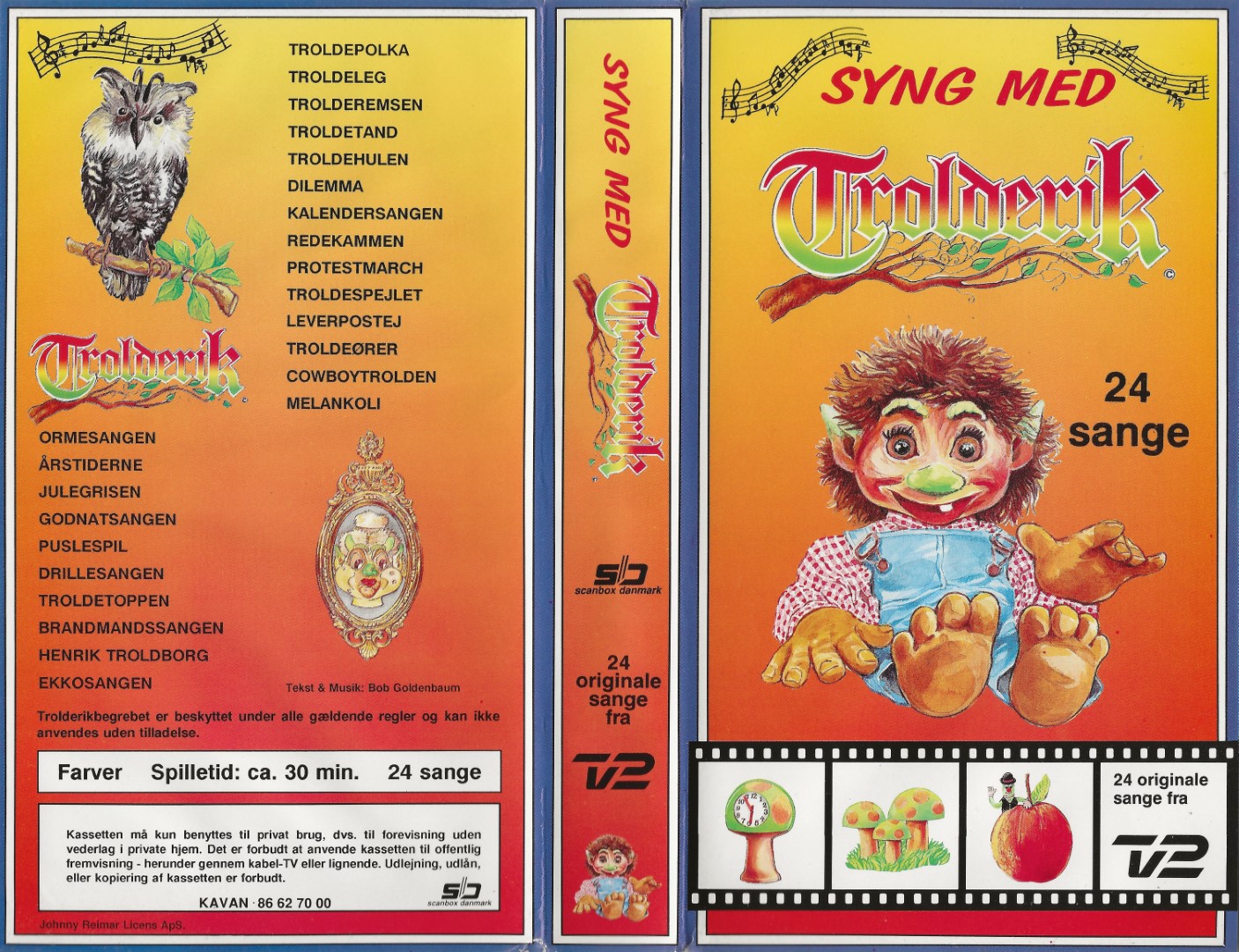 Syng med Trolderik  VHS Kavan 1991