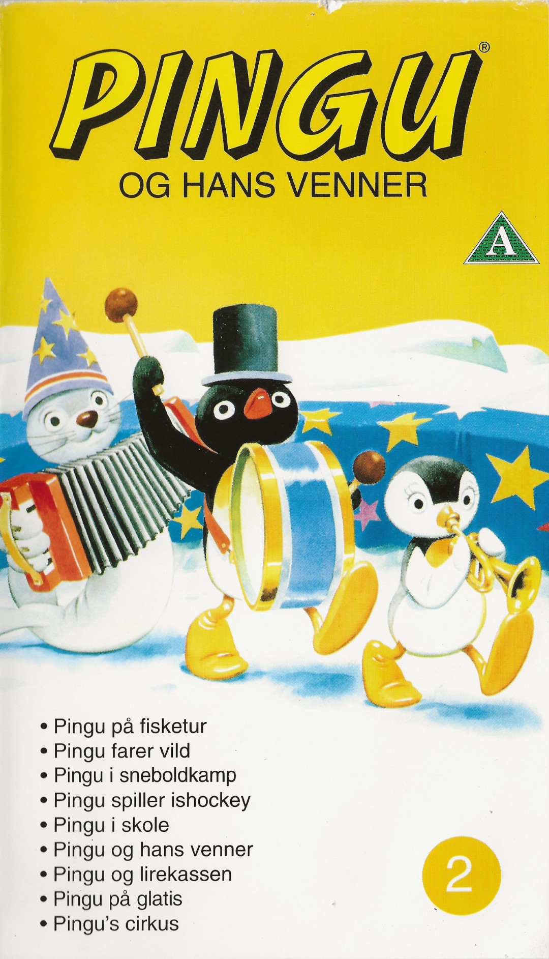 Pingu 2 - Pingu og hans venner  VHS BMG Video 1995