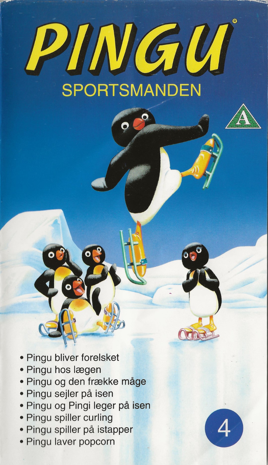Pingu 4 - Sportsmanden  VHS BMG Video 1995