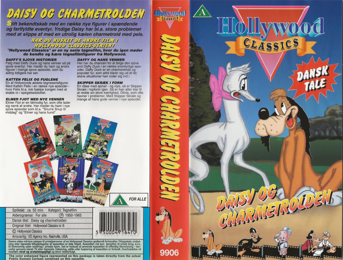 Daisy og charmetrolden <p>Org.titel: Hollywood Classics nr. 6</p> VHS Hollywood Classics 0