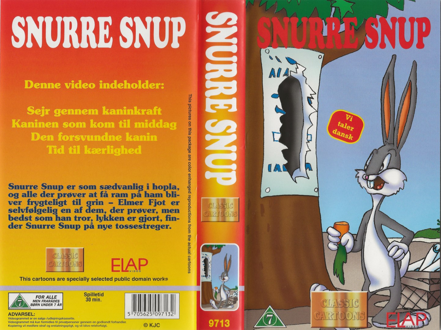 Snurre Snup  VHS Elap Video 0