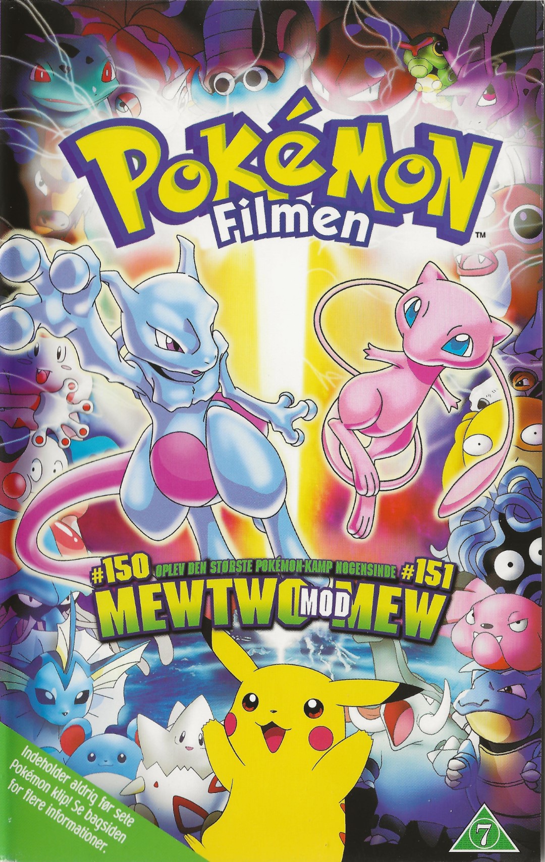 Pokémon Filmen <p>Org.titel: Pokémon the Movie</p> VHS Warner Bros. 1999