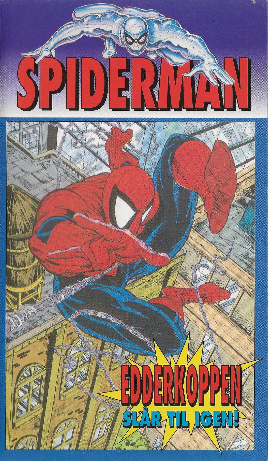 Spiderman - Edderkoppen slår til igen! <p>Org.titel: Spider-Man and His Amazing Friends</p> VHS Filmlab 0