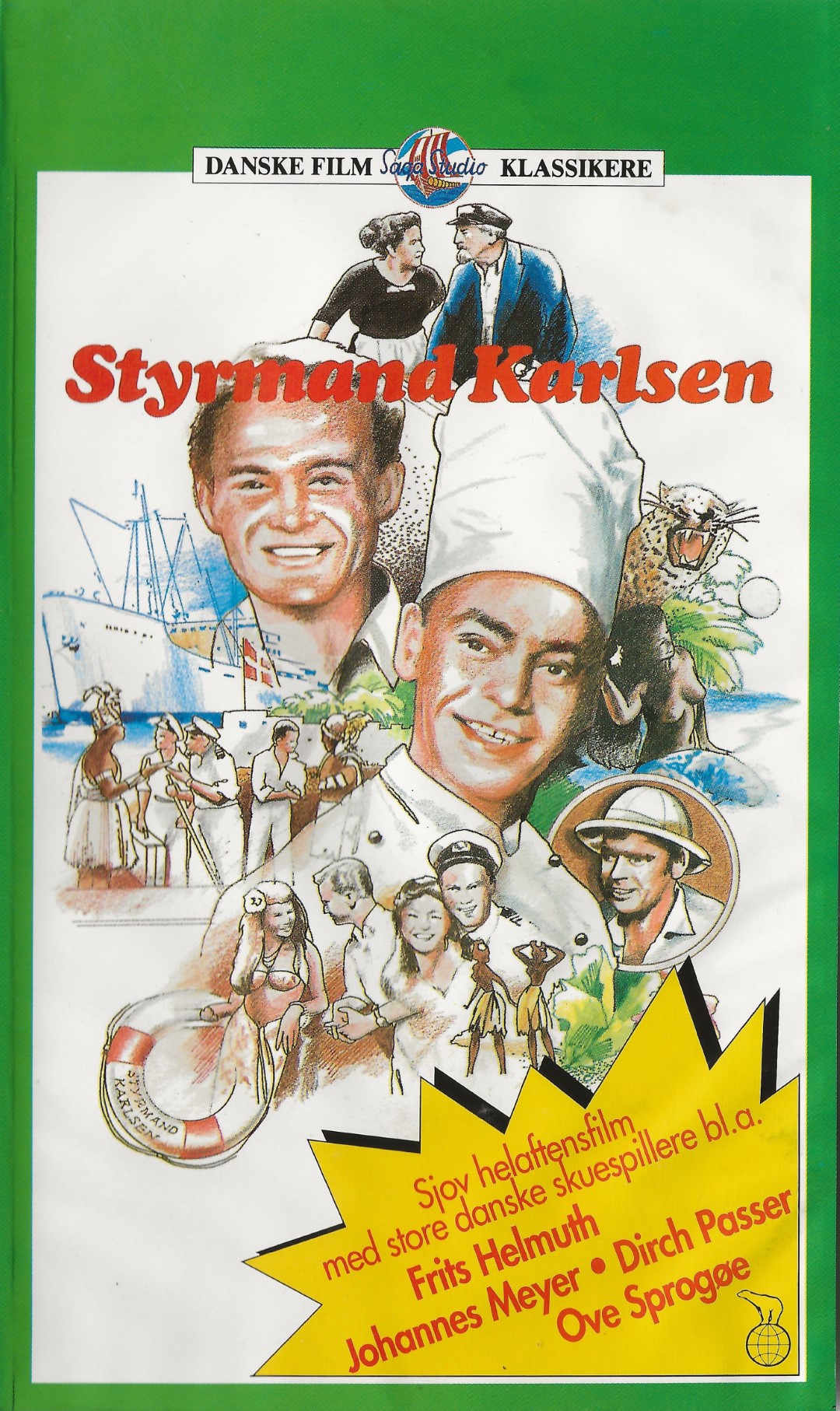 Styrmand Karlsen  VHS Esselte Video 1958