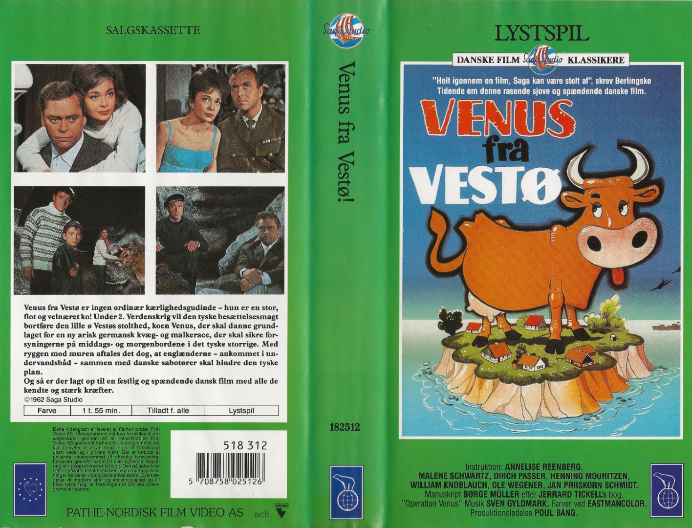 Venus fra Vestø  VHS Nordisk Film 1962