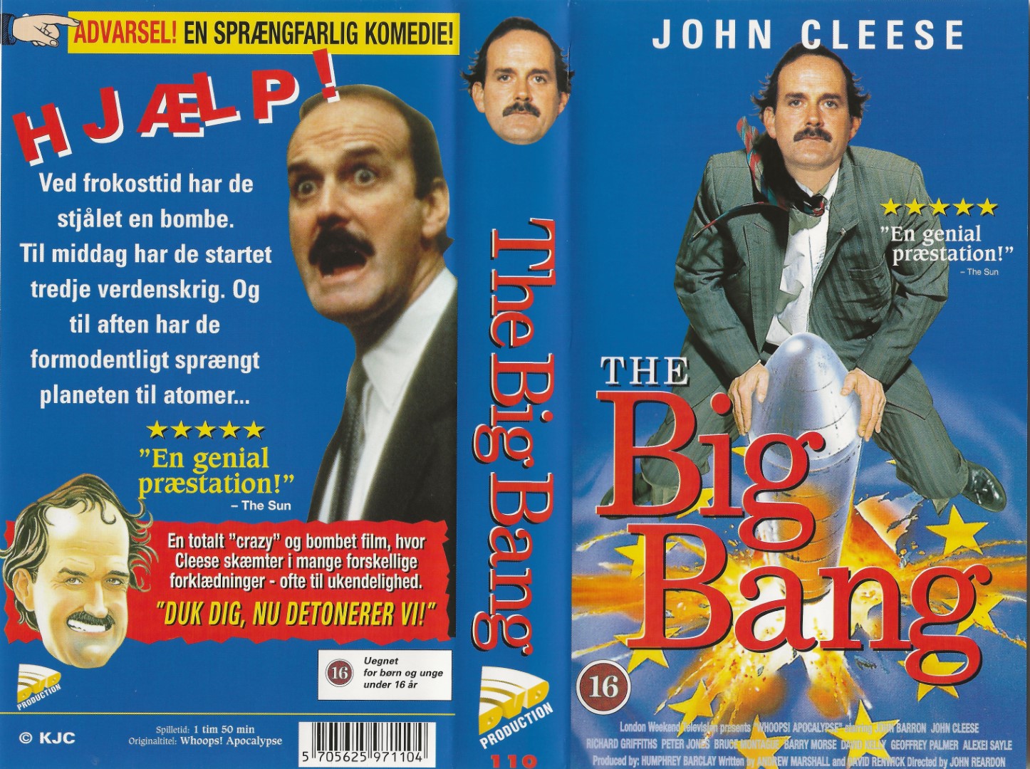The Big Bang <p>Org.titel: Whoops Apocalypse</p> VHS DVD - Dansk Video Distribution A/S 1982