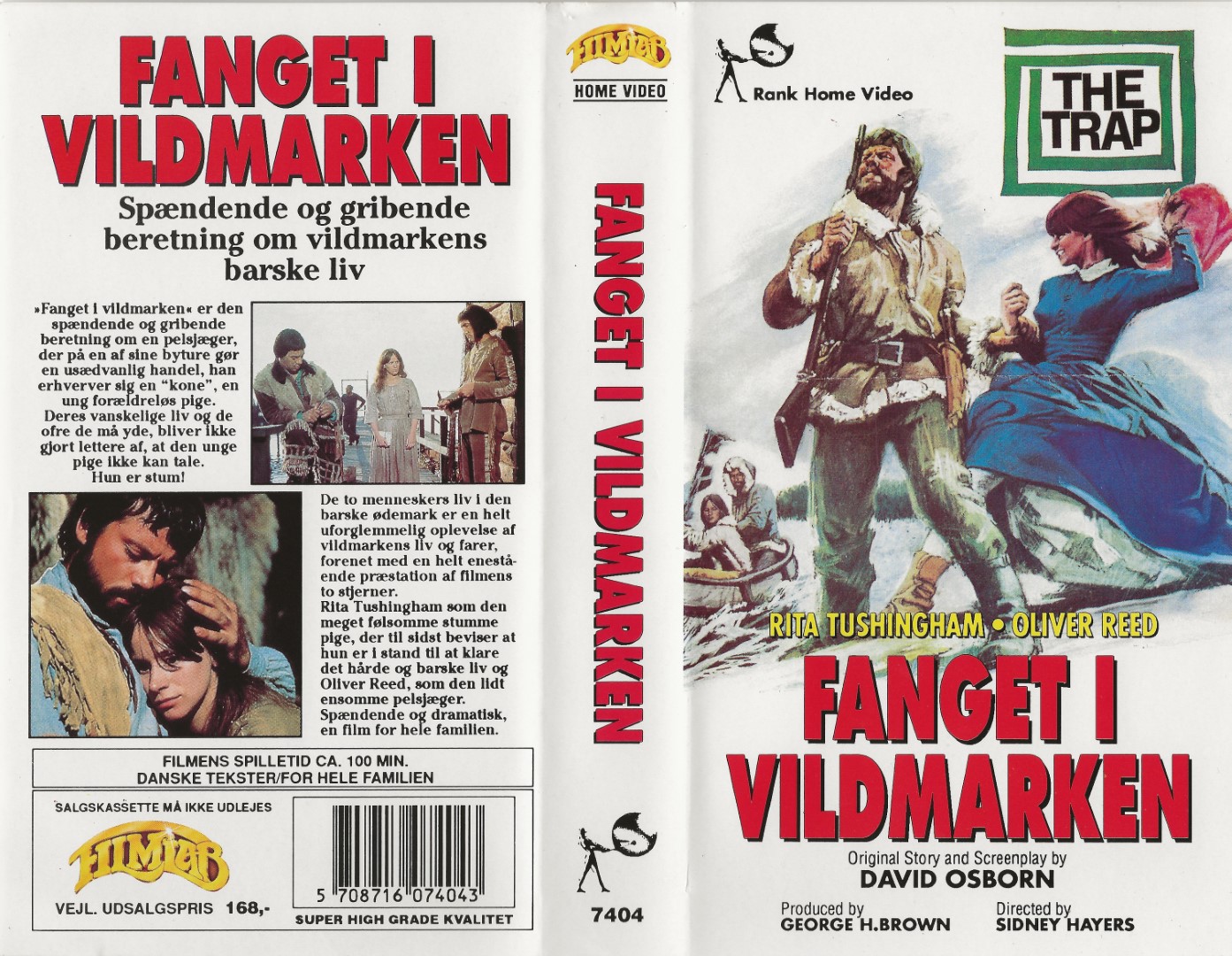 Fanget i vildmarken <p>Org.titel: The Trap</p> VHS Filmlab 1966