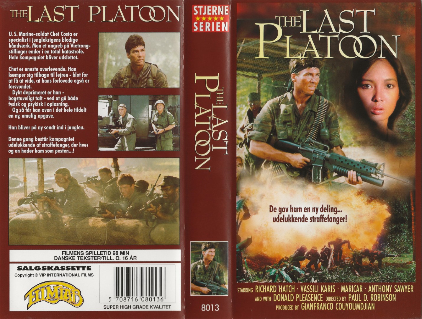 The Last Platoon <p>Org.titel: Leathernecks / Colli di cuoio</p> VHS Filmlab 1989