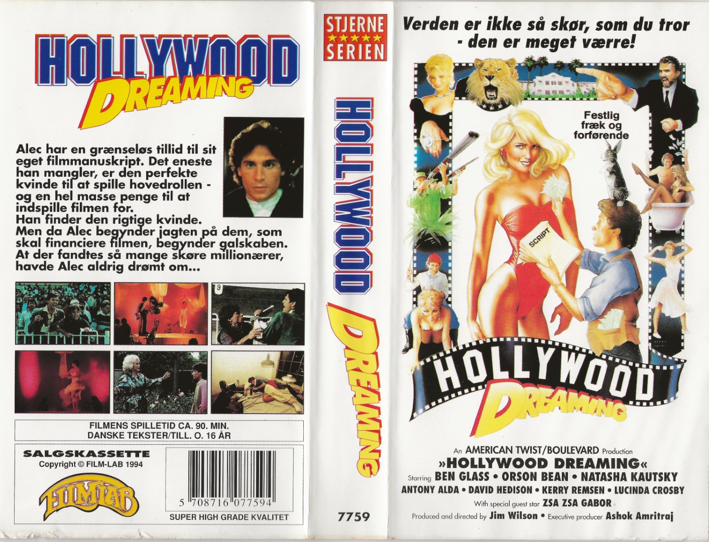 Hollywood Dreaming <p>Org.titel: Smart Alec</p> VHS Filmlab 1994