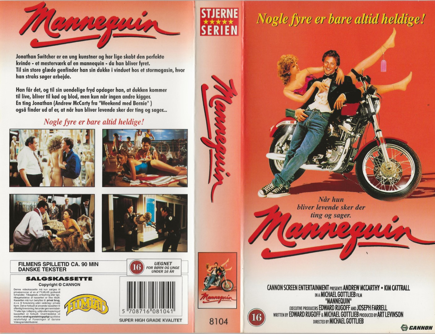 Mannequin  VHS Filmlab 1987