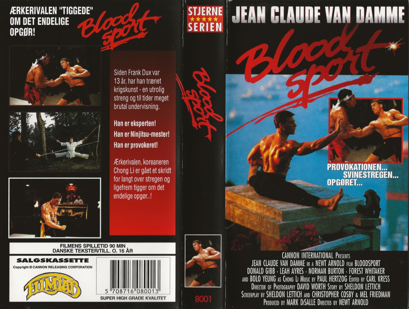 Bloodsport  VHS Filmlab 1988