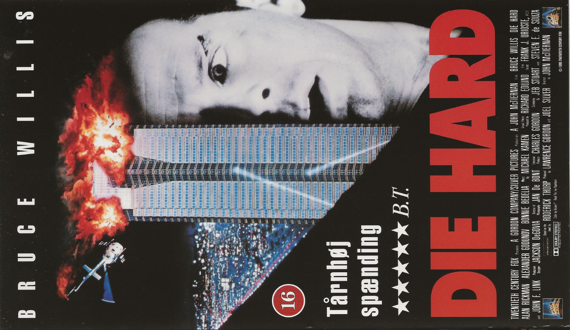 Die Hard  VHS Nordisk Film 1989