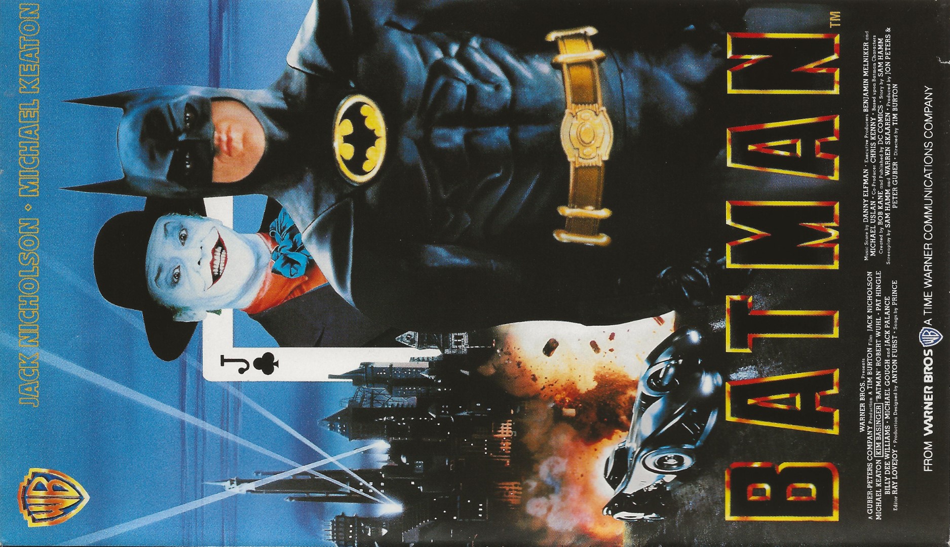 Batman  VHS Warner Bros. 1990