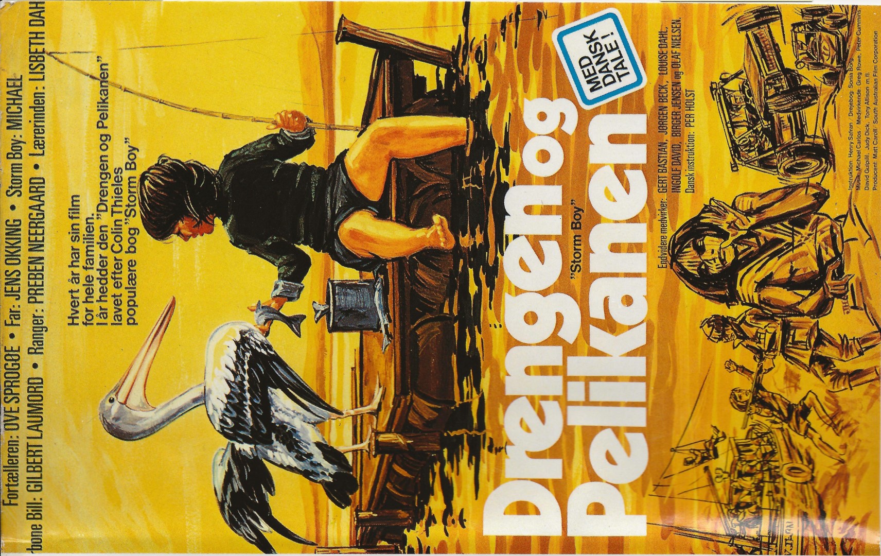 Drengen og Pelikanen <p>Org.titel: Storm Boy</p> VHS Video Mate 1976