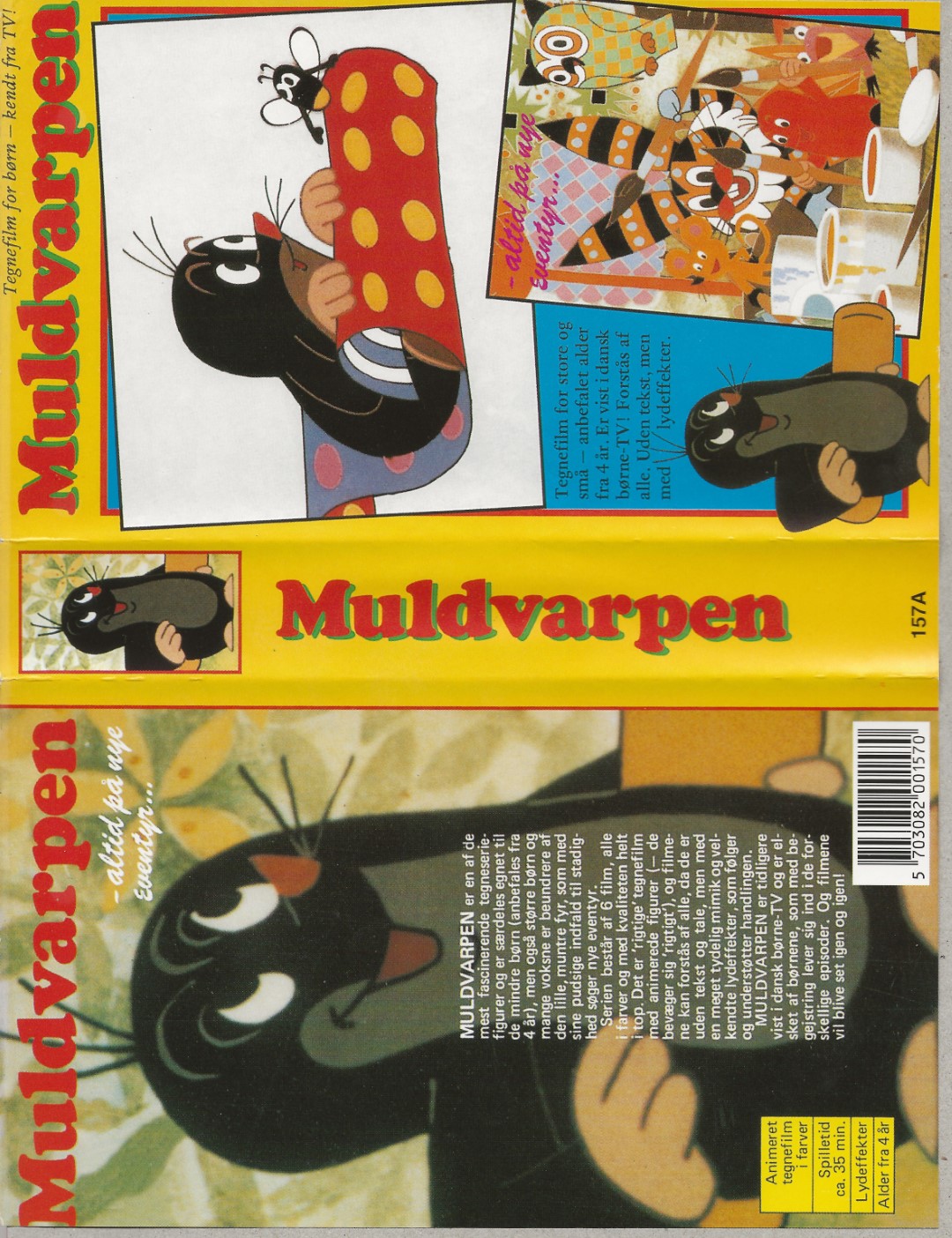 Muldvarpen <p>Org.titel: Krtek</p> VHS Euro Master 1975