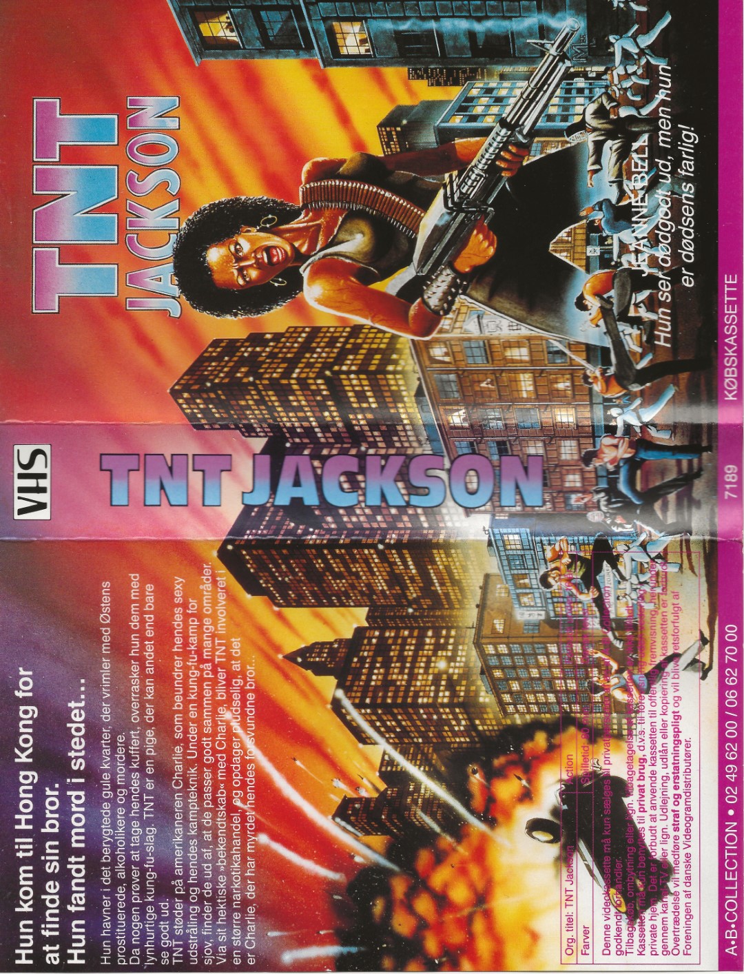 TNT Jackson  VHS A-B-Collection 1974
