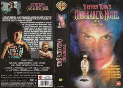 Stephen King's Ondskabens Hotel - Del 1 VHS Warner Bros. 1997