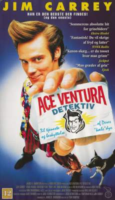 Ace Ventura - Detektiv VHS Nordisk Film 1994