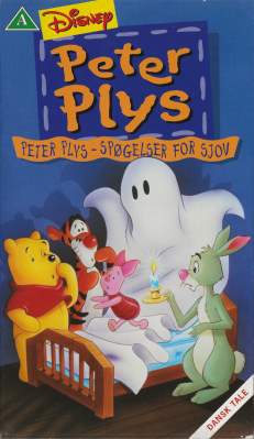 Peter Plys - Spøgelser for sjov VHS Disney 1998