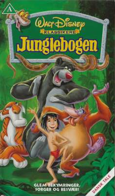 Junglebogen VHS Disney 1999