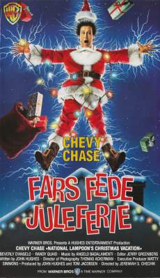 Fars fede juleferie VHS Metronome, Warner Bros. 1991