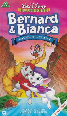 Bernard og Bianca: SOS fra Australien VHS Disney 1990