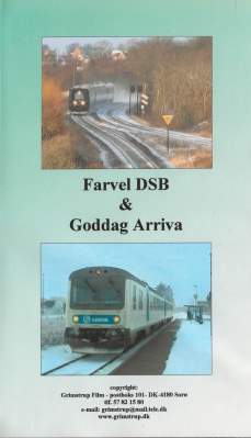 Farvel DSB & Goddag Arriva VHS Grimstrup Film 2003