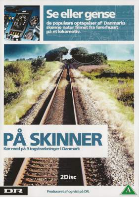 På skinner - kør med på 9 togstrækninger i Danmark DVD DR - Danmarks Radio 2012