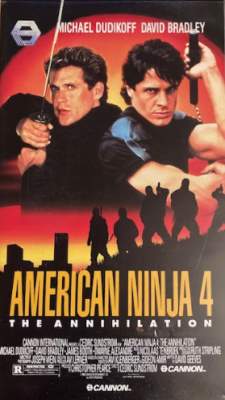 American Ninja 4 - The Annihilation VHS Metronome 1992